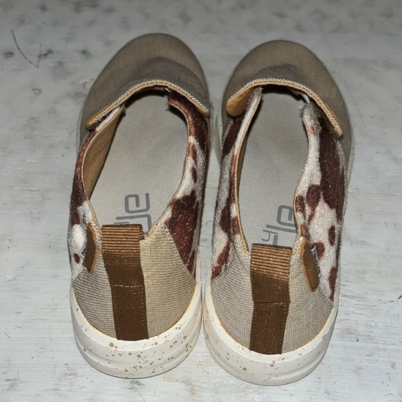 Hey Dude Ladies Wendy Emma Chocolate Mix Slip On Shoes NWOT | size 6 - Picture 4 of 8
